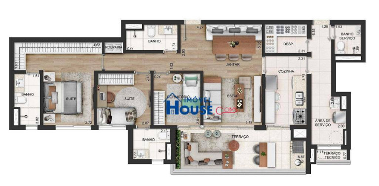 Imagem Apartamento com 3 Quartos à Venda, 116 m² em Perdizes - São Paulo Imagem Apartamento com 3 Quartos à Venda, 116 m² em Perdizes - São Paulo