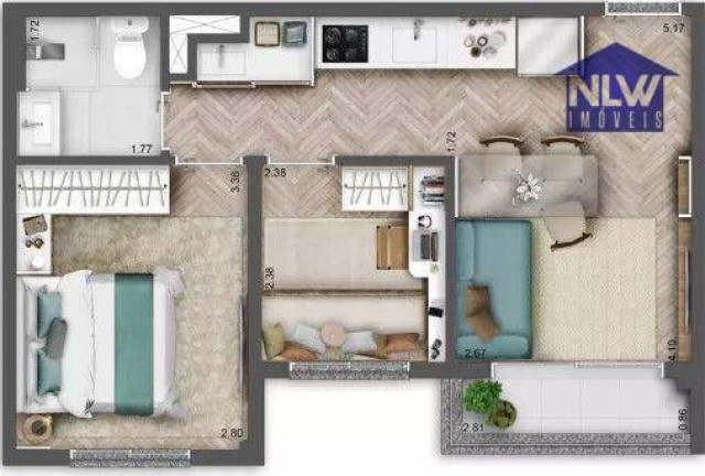 Imagem Apartamento com 2 Quartos à Venda, 39 m² em Perdizes - São Paulo Imagem Apartamento com 2 Quartos à Venda, 39 m² em Perdizes - São Paulo
