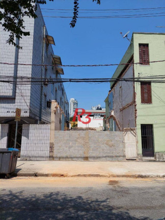 Imagem Terreno à Venda, 170 m² em Gonzaga - Santos Imagem Terreno à Venda, 170 m² em Gonzaga - Santos
