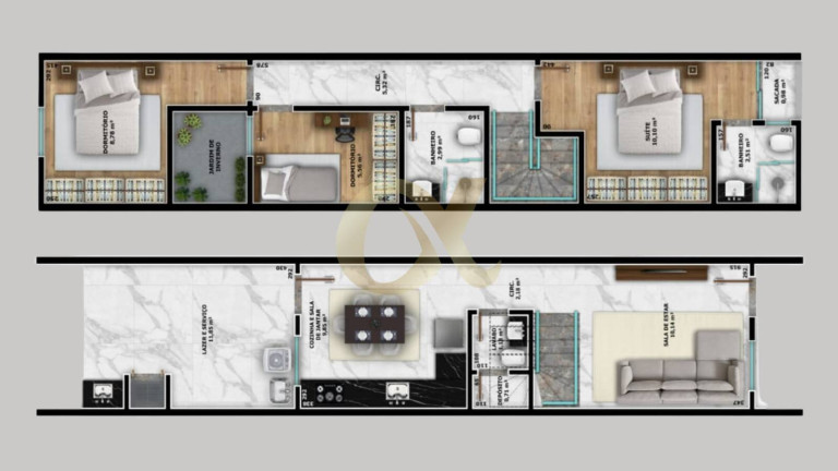 Imagem Casa com 3 Quartos à Venda, 92 m² em Iririú - Joinville