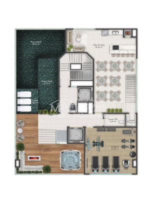 Imagem Apartamento com 3 Quartos à Venda, 103 m² em Balneário Perequê - Porto Belo