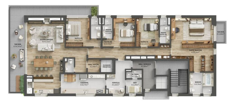 Imagem Apartamento com 3 Quartos à Venda, 387 m² em Petrópolis - Porto Alegre Imagem Apartamento com 3 Quartos à Venda, 387 m² em Petrópolis - Porto Alegre