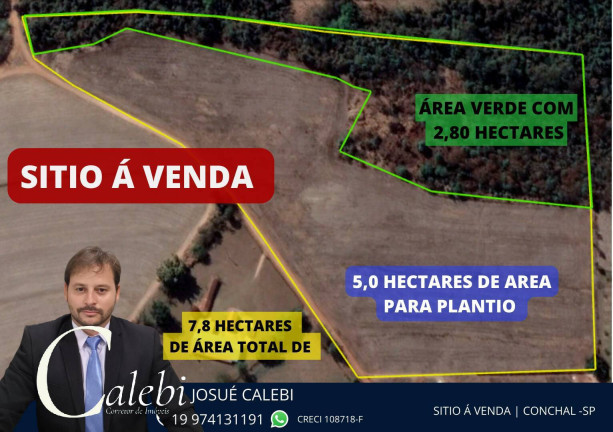 Imagem Chácara à Venda, 7 m² em área Rural De Conchal - Conchal Imagem Chácara à Venda, 7 m² em área Rural De Conchal - Conchal
