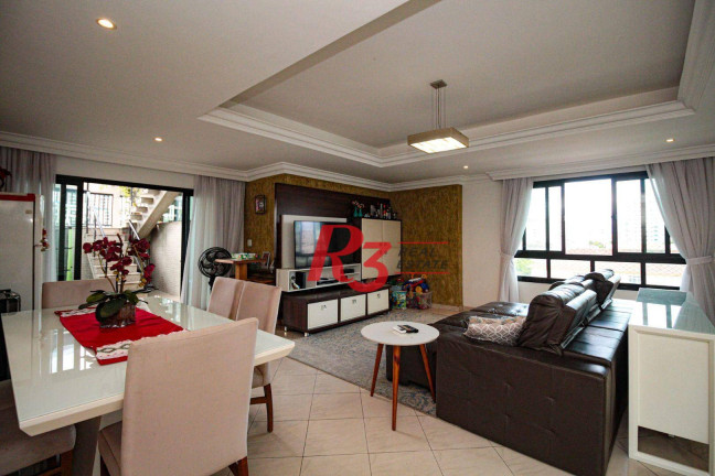 Imagem Cobertura com 3 Quartos à Venda, 230 m² em Embaré - Santos Imagem Cobertura com 3 Quartos à Venda, 230 m² em Embaré - Santos