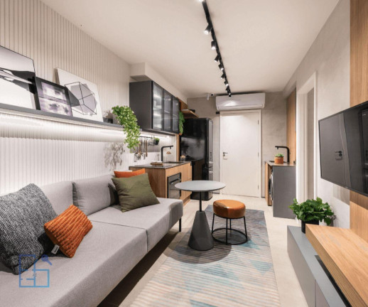 Imagem Apartamento com 1 Quarto à Venda, 27 m² em Campo Belo - São Paulo Imagem Apartamento com 1 Quarto à Venda, 27 m² em Campo Belo - São Paulo