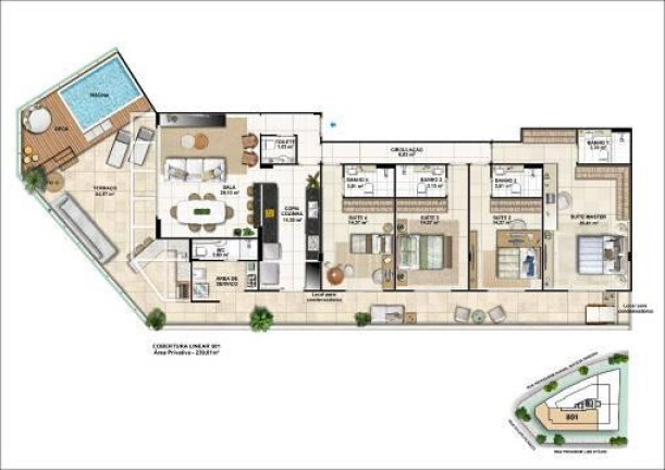 Imagem Apartamento com 4 Quartos à Venda, 240 m² em Charitas - Niterói Imagem Apartamento com 4 Quartos à Venda, 240 m² em Charitas - Niterói