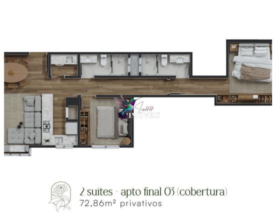 Imagem Apartamento com 2 Quartos à Venda, 74 m² em Centro - Canela Imagem Apartamento com 2 Quartos à Venda, 74 m² em Centro - Canela