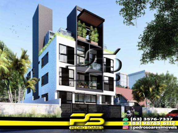 Apartamento com 2 Quartos à Venda, 54 m² em Bancários - João Pessoa