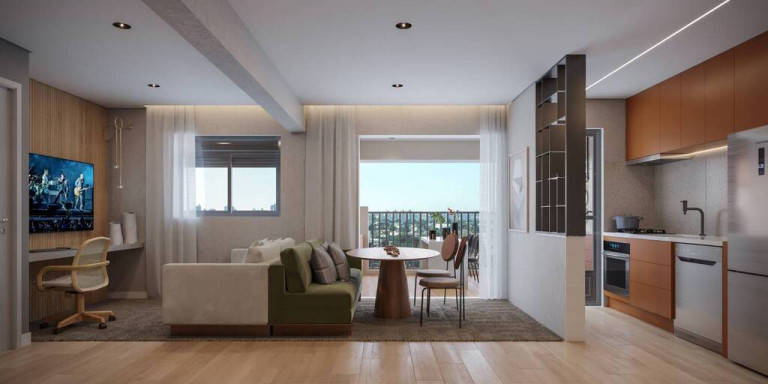 Imagem Imóvel com 2 Quartos à Venda, 60 m² em Brooklin Paulista - São Paulo Imagem Imóvel com 2 Quartos à Venda, 60 m² em Brooklin Paulista - São Paulo