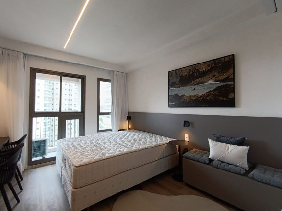 Imagem Apartamento com 1 Quarto para Alugar, 24 m² em Campo Belo - São Paulo