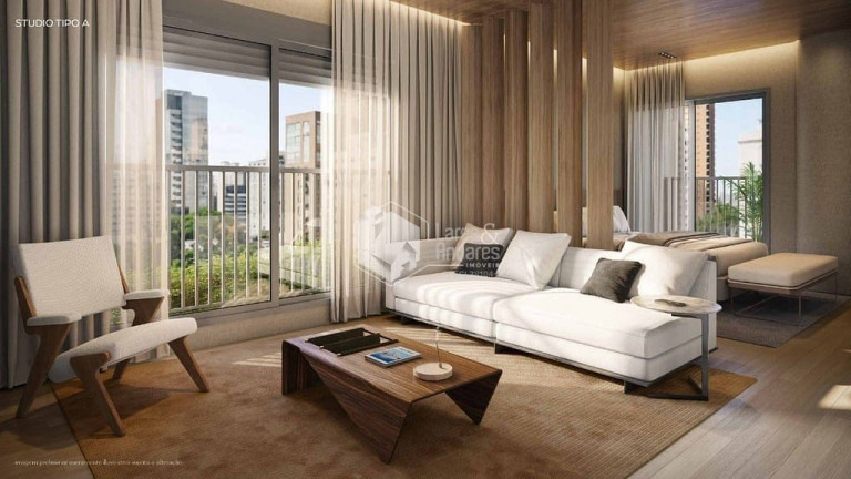Studio com 1 Quarto à Venda, 39 m² em Cerqueira César - São Paulo