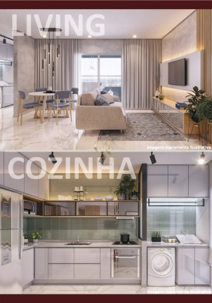Imagem Imóvel com 2 Quartos à Venda, 59 m² em Mirim - Praia Grande Imagem Imóvel com 2 Quartos à Venda, 59 m² em Mirim - Praia Grande