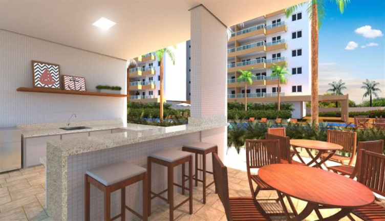 Imagem Apartamento com 2 Quartos à Venda, 74 m² em Guilhermina - Praia Grande