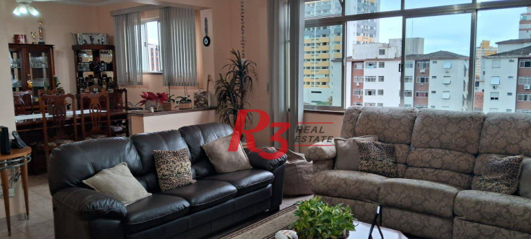 Imagem Apartamento com 3 Quartos à Venda, 133 m² em Gonzaga - Santos Imagem Apartamento com 3 Quartos à Venda, 133 m² em Gonzaga - Santos