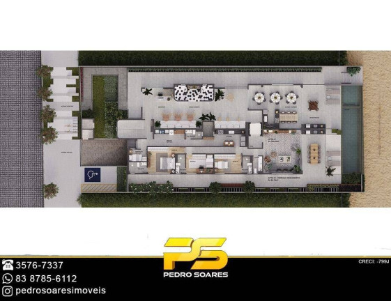 Imagem Apartamento com 3 Quartos à Venda, 175 m² em Poço - Cabedelo Imagem Apartamento com 3 Quartos à Venda, 175 m² em Poço - Cabedelo