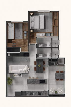 Imagem Apartamento com 2 Quartos à Venda, 75 m² em Panazzolo - Caxias Do Sul Imagem Apartamento com 2 Quartos à Venda, 75 m² em Panazzolo - Caxias Do Sul