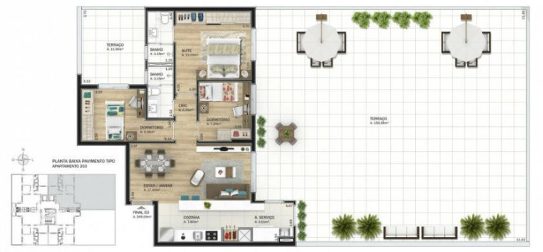 Imagem Apartamento com 3 Quartos à Venda, 91 m² em Panazzolo - Caxias Do Sul Imagem Apartamento com 3 Quartos à Venda, 91 m² em Panazzolo - Caxias Do Sul