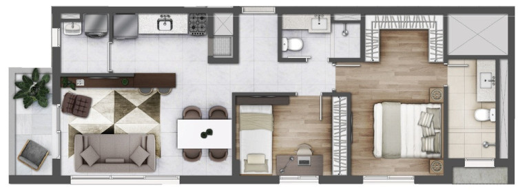 Imagem Apartamento com 2 Quartos à Venda, 77 m² em Rio Branco - Porto Alegre
