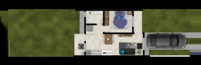 Imagem Casa de Condomínio com 2 Quartos à Venda, 53 m² em Morada Do Vale Ii - Gravataí Imagem Casa de Condomínio com 2 Quartos à Venda, 53 m² em Morada Do Vale Ii - Gravataí