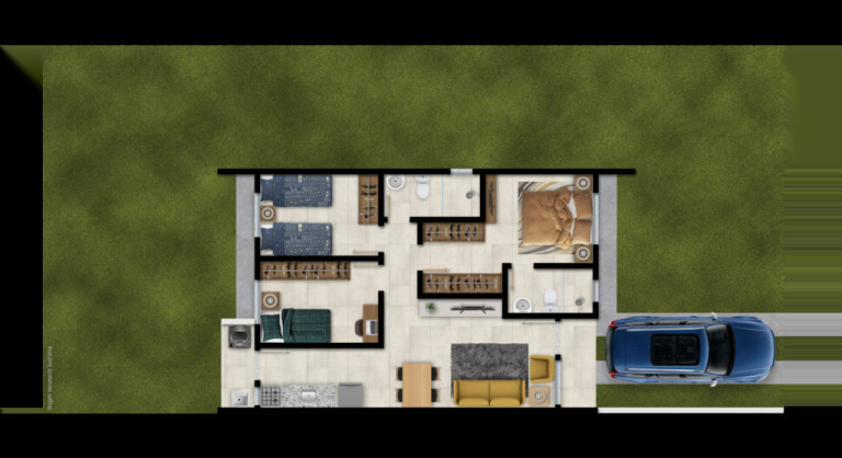 Imagem Casa de Condomínio com 1 Quarto à Venda, 33 m² em Morada Do Vale Ii - Gravataí Imagem Casa de Condomínio com 1 Quarto à Venda, 33 m² em Morada Do Vale Ii - Gravataí