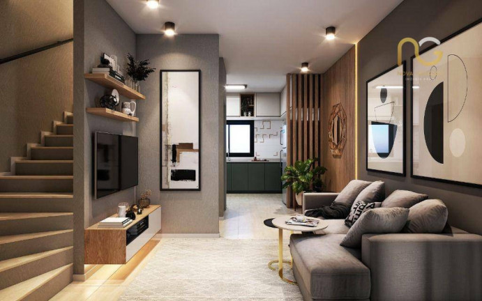 Imagem Sobrado com 2 Quartos à Venda, 94 m² em Canto Do Forte - Praia Grande Imagem Sobrado com 2 Quartos à Venda, 94 m² em Canto Do Forte - Praia Grande