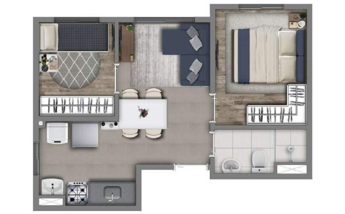 Imagem Imóvel com 1 Quarto à Venda, 35 m² em Pirituba - São Paulo