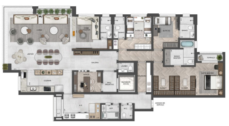 Imagem Apartamento com 4 Quartos à Venda, 325 m² em Vila Romana - São Paulo Imagem Apartamento com 4 Quartos à Venda, 325 m² em Vila Romana - São Paulo