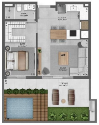 Imagem Apartamento com 2 Quartos à Venda, 171 m² em Mont Serrat - Porto Alegre Imagem Apartamento com 2 Quartos à Venda, 171 m² em Mont Serrat - Porto Alegre