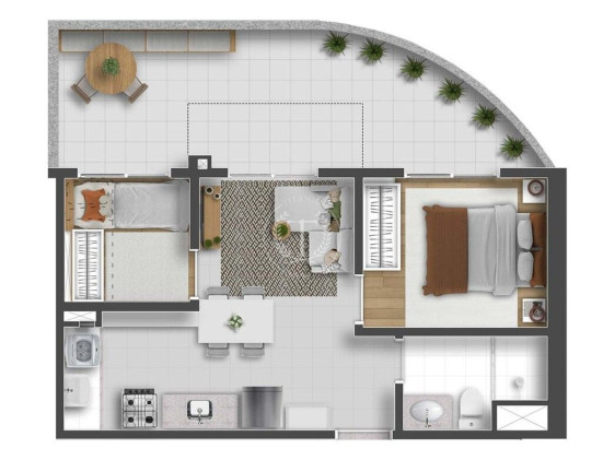 Imagem Apartamento com 2 Quartos à Venda, 38 m² em Picanço - Guarulhos Imagem Apartamento com 2 Quartos à Venda, 38 m² em Picanço - Guarulhos