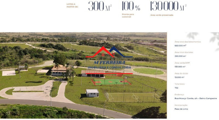 Imagem Terreno à Venda, 300 m² em Campestre - Piracicaba Imagem Terreno à Venda, 300 m² em Campestre - Piracicaba