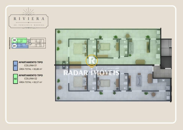 Imagem Apartamento com 2 Quartos à Venda, 83 m² em Vila Nova - Cabo Frio Imagem Apartamento com 2 Quartos à Venda, 83 m² em Vila Nova - Cabo Frio