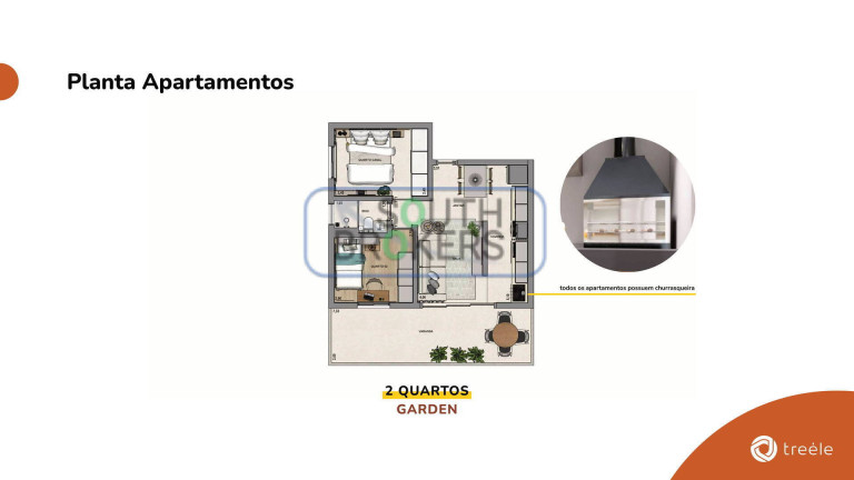 Imagem Apartamento com 2 Quartos à Venda, em Santa Candida - Curitiba Imagem Apartamento com 2 Quartos à Venda, em Santa Candida - Curitiba