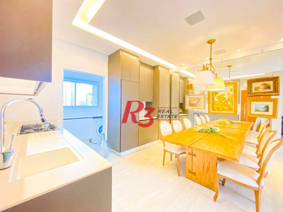 Imagem Apartamento com 3 Quartos à Venda, 159 m² em Embaré - Santos Imagem Apartamento com 3 Quartos à Venda, 159 m² em Embaré - Santos