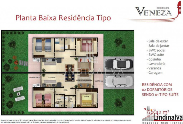 Imagem Casa com 2 Quartos à Venda, 60 m² em Jardim Copacabana - Foz Do Iguacu Imagem Casa com 2 Quartos à Venda, 60 m² em Jardim Copacabana - Foz Do Iguacu