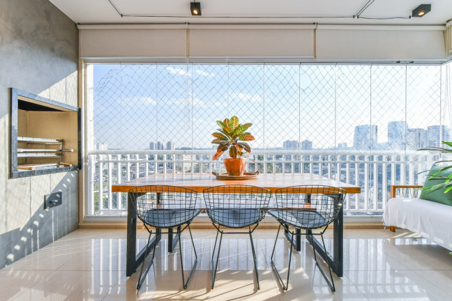 Imagem Apartamento com 3 Quartos à Venda, 121 m² em Jardim Caravelas - São Paulo