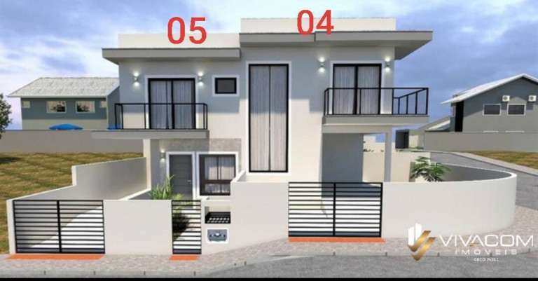 Imagem Casa com 2 Quartos à Venda, 85 m² em Forquilhas - São José Imagem Casa com 2 Quartos à Venda, 85 m² em Forquilhas - São José