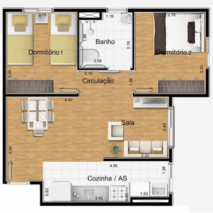 Imagem Imóvel com 2 Quartos à Venda, 55 m² em Vila Andrade - São Paulo Imagem Imóvel com 2 Quartos à Venda, 55 m² em Vila Andrade - São Paulo