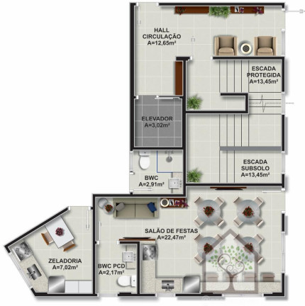Imagem Apartamento com 2 Quartos à Venda, 95 m² em Itacorubi - Florianópolis