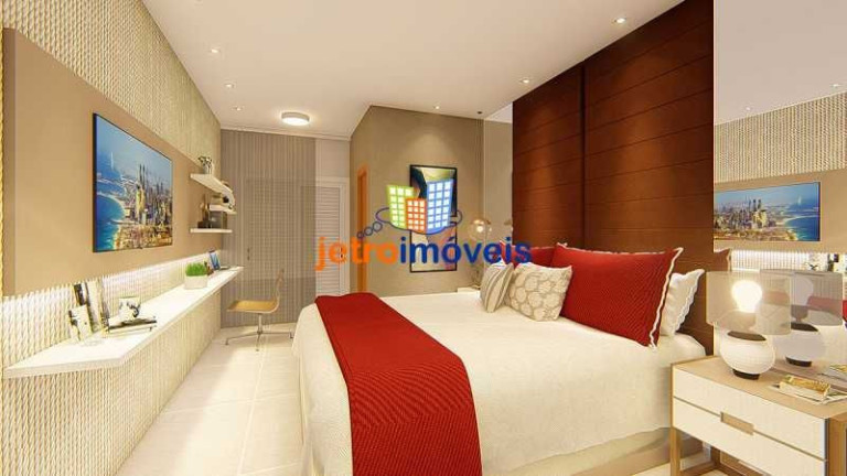 Imagem Apartamento com 2 Quartos à Venda, 91 m² em Canto Do Forte - Praia Grande