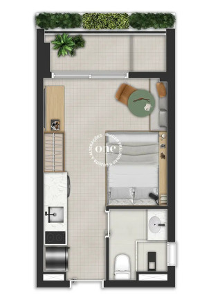 Imagem Apartamento com 1 Quarto à Venda, 36 m² em Itaim Bibi - São Paulo Imagem Apartamento com 1 Quarto à Venda, 36 m² em Itaim Bibi - São Paulo