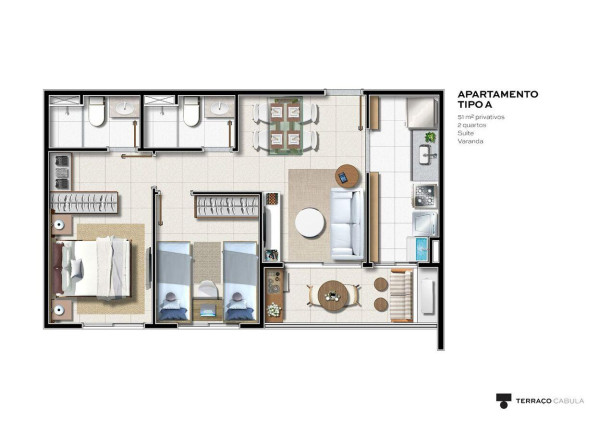 Imagem Imóvel com 2 Quartos à Venda, 66 m² em Saboeiro - Salvador