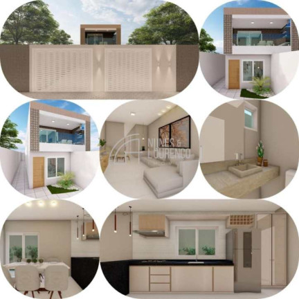 Imagem Casa com 3 Quartos à Venda, 180 m² em Embaré - Santos Imagem Casa com 3 Quartos à Venda, 180 m² em Embaré - Santos