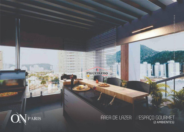 Imagem Apartamento com 2 Quartos à Venda, 78 m² em Canto Do Forte - Praia Grande