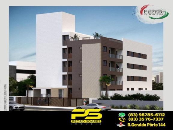 Apartamento com 1 Quarto à Venda, 51 m² em Jardim Oceania - João Pessoa