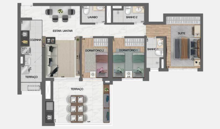 Imagem Apartamento com 3 Quartos à Venda, 91 m² em Vila Prudente - São Paulo