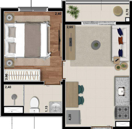Imagem Apartamento com 1 Quarto à Venda, 25 m² em Saúde - São Paulo Imagem Apartamento com 1 Quarto à Venda, 25 m² em Saúde - São Paulo