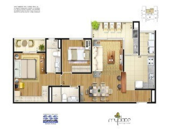 Imagem Apartamento com 2 Quartos à Venda, 70 m² em Centro - São Bernardo Do Campo