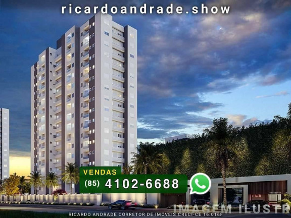 Imagem Apartamento com 2 Quartos à Venda, 54 m² em Cocó - Fortaleza Imagem Apartamento com 2 Quartos à Venda, 54 m² em Cocó - Fortaleza