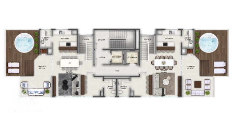 Imagem Apartamento com 3 Quartos à Venda, 110 m² em Pioneiros - Balneário Camboriú Imagem Apartamento com 3 Quartos à Venda, 110 m² em Pioneiros - Balneário Camboriú