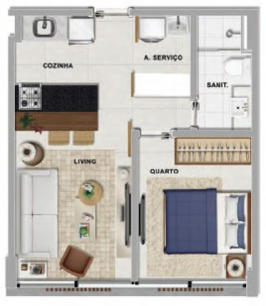 Imagem Apartamento com 1 Quarto à Venda, 34 m² em Barra - Salvador Imagem Apartamento com 1 Quarto à Venda, 34 m² em Barra - Salvador